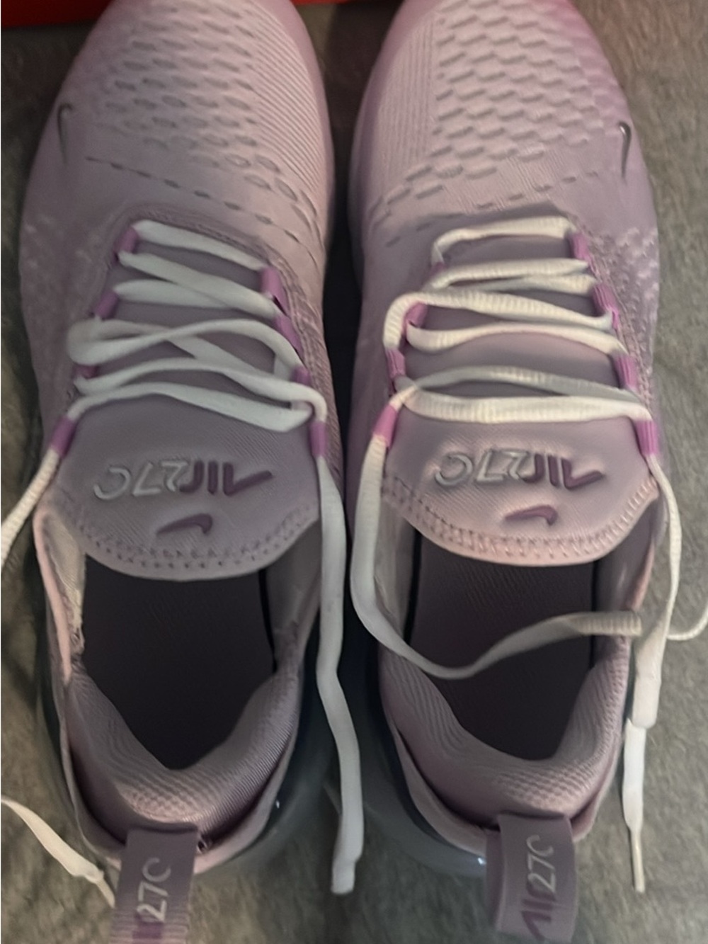 Nike Air Max 270 purple/metallic silver Bug Girls 7Y